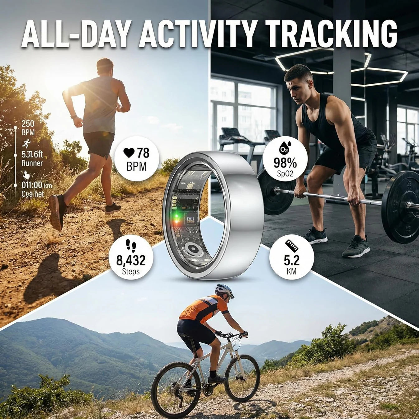 Sleep Deep Smart Ring Tracker