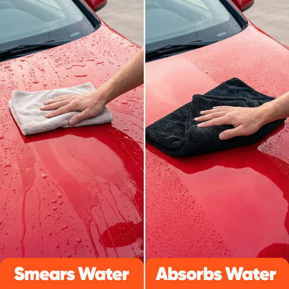 Ultra-Absorbent Twisted-Loop Car Drying Towel