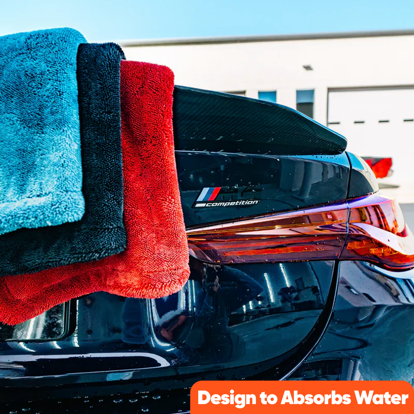 Ultra-Absorbent Twisted-Loop Car Drying Towel