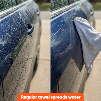 Ultra-Absorbent Twisted-Loop Car Drying Towel
