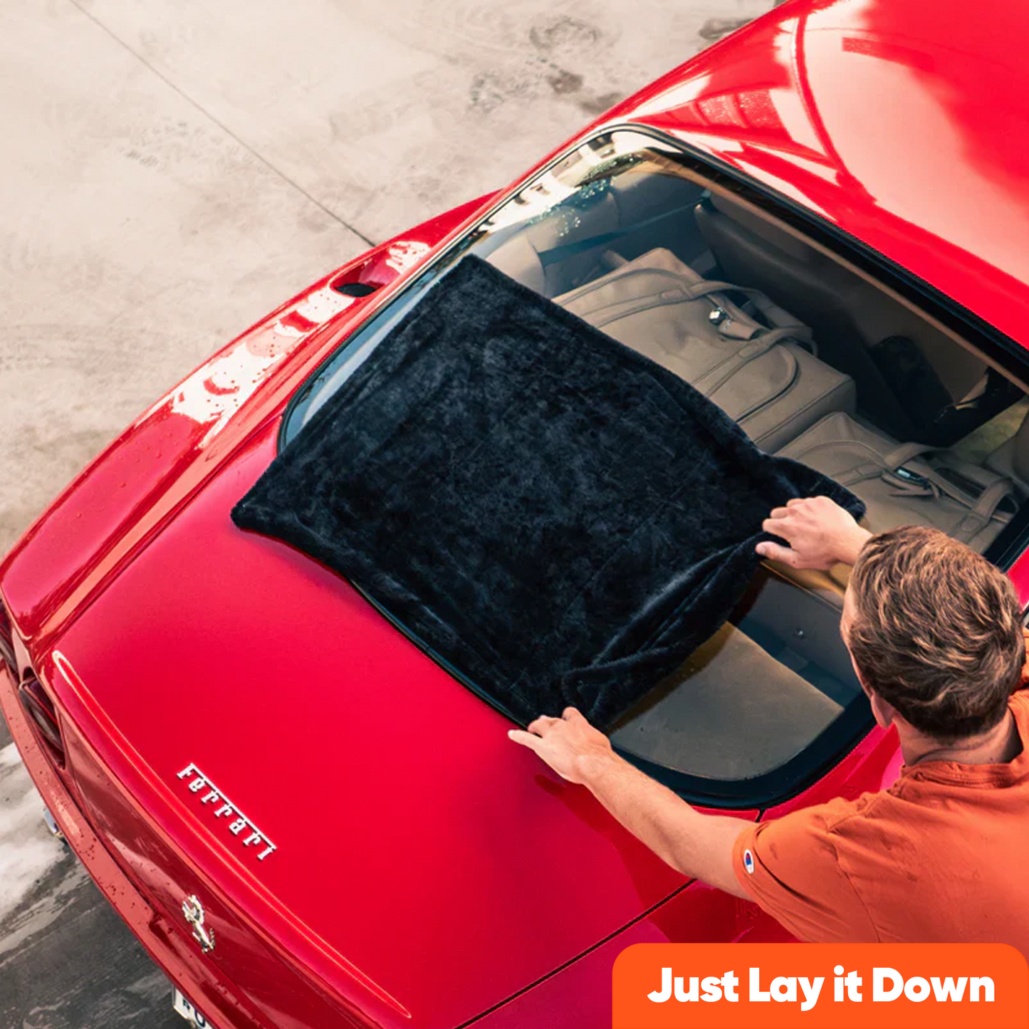Ultra-Absorbent Twisted-Loop Car Drying Towel